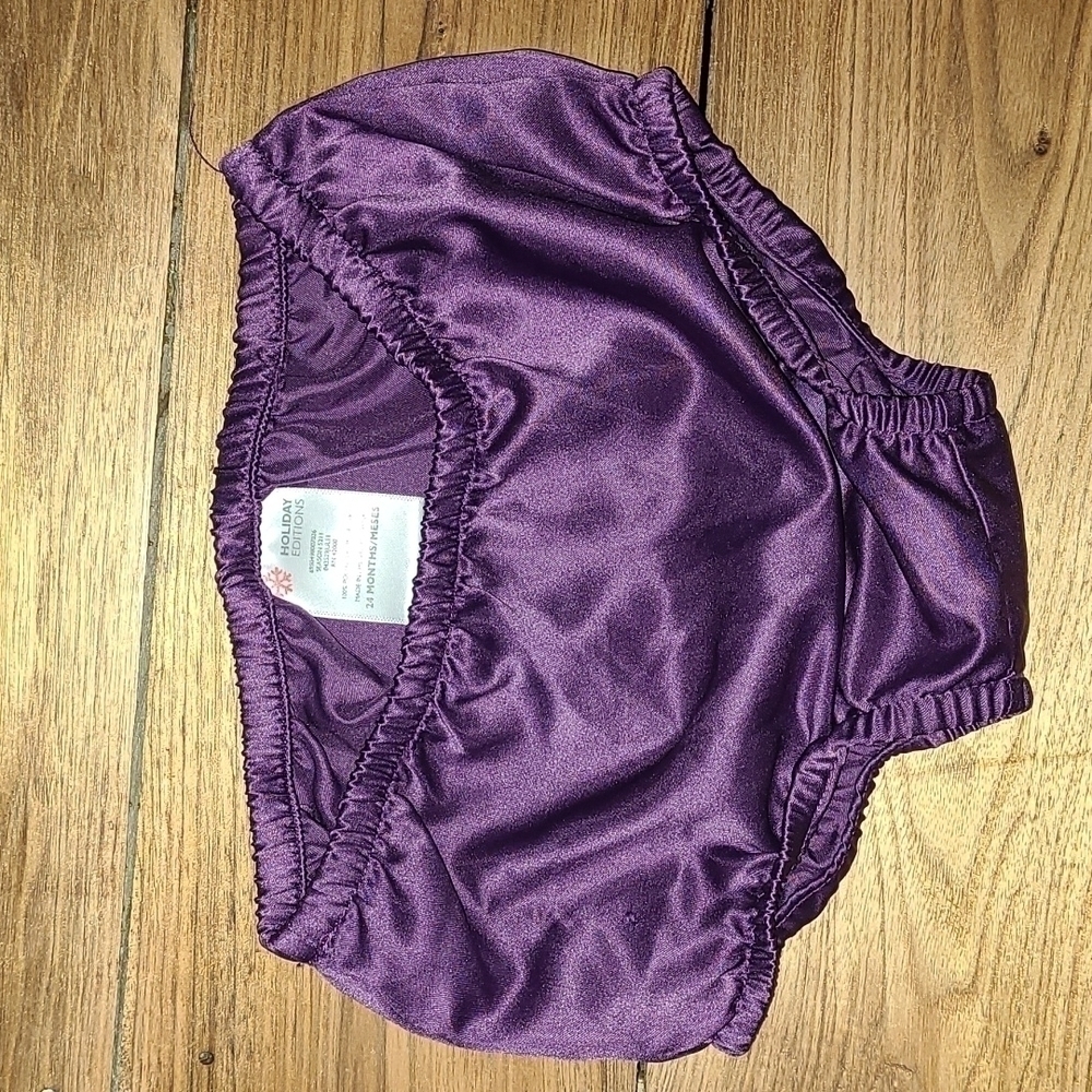 Gorgeous deep purple toddler dress 💜 - Picture 6 of 7